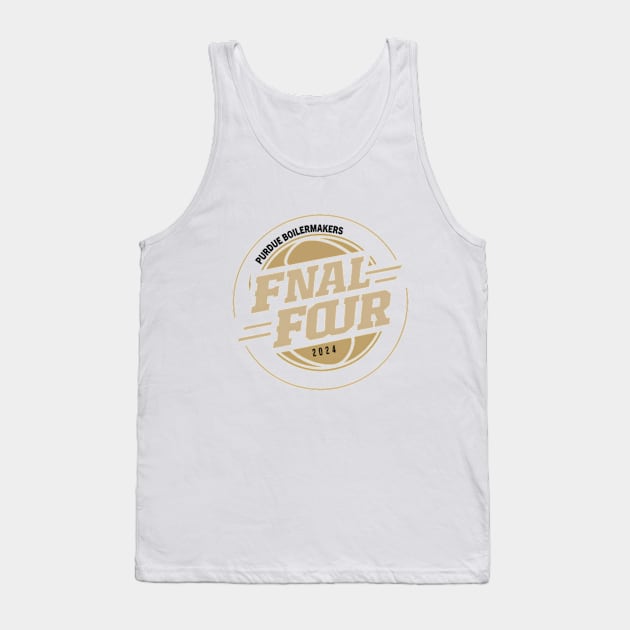 Purdue Boilermakers Final Four 2024 Tank Top by YASSIN DESIGNER